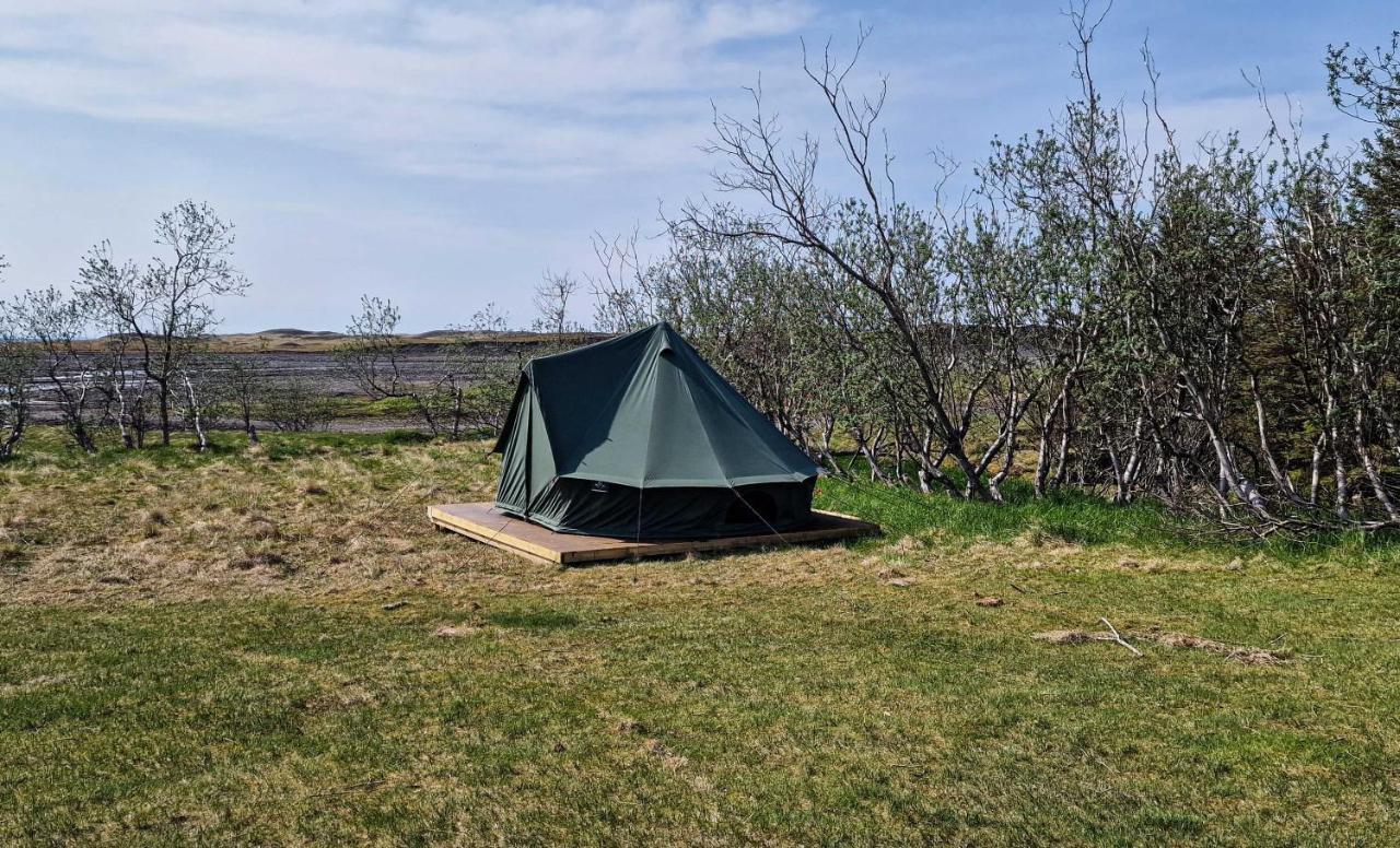 Haukafell Camping - Tents For Rents Höfn Buitenkant foto