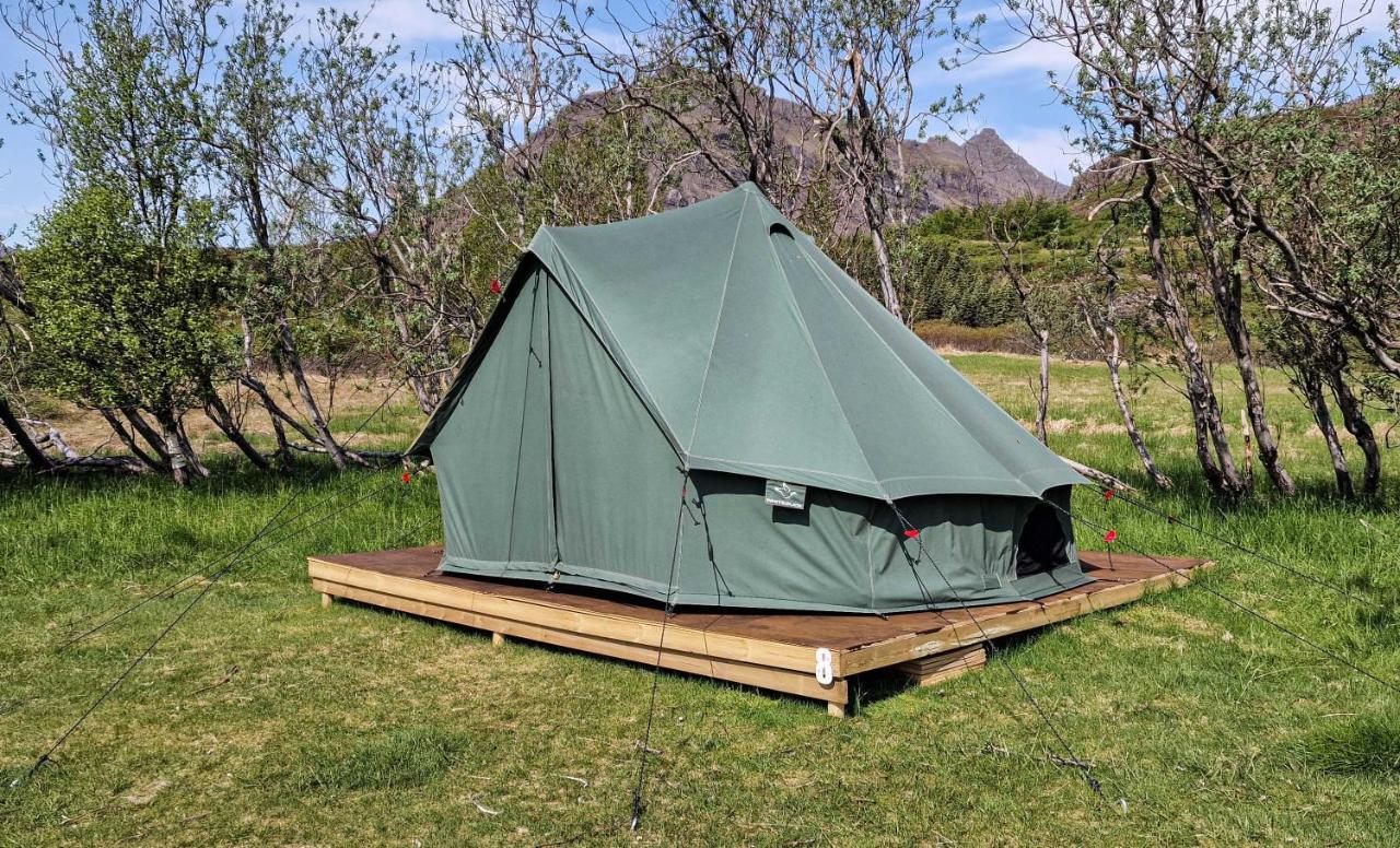 Haukafell Camping - Tents For Rents Höfn Buitenkant foto