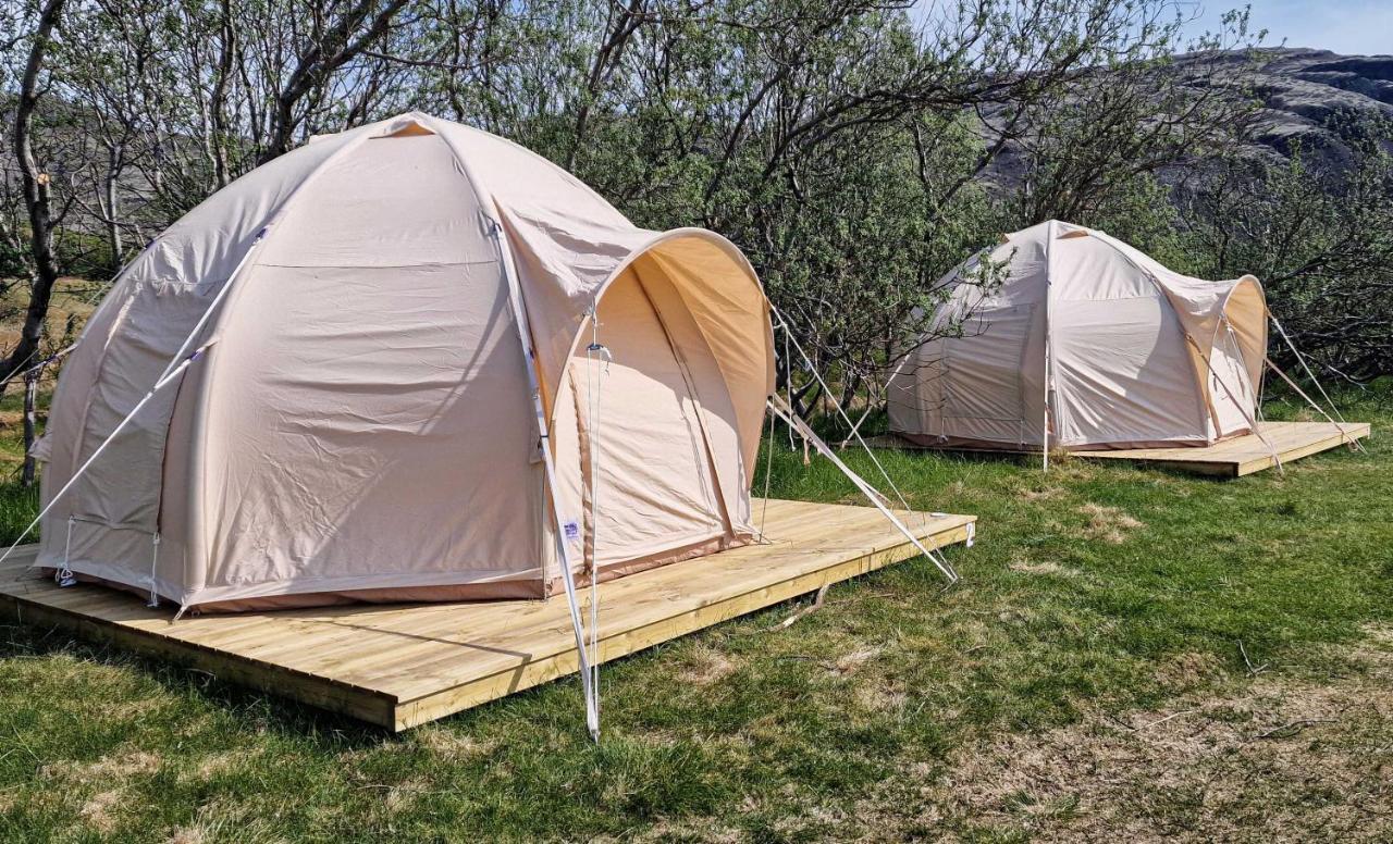 Haukafell Camping - Tents For Rents Höfn Buitenkant foto